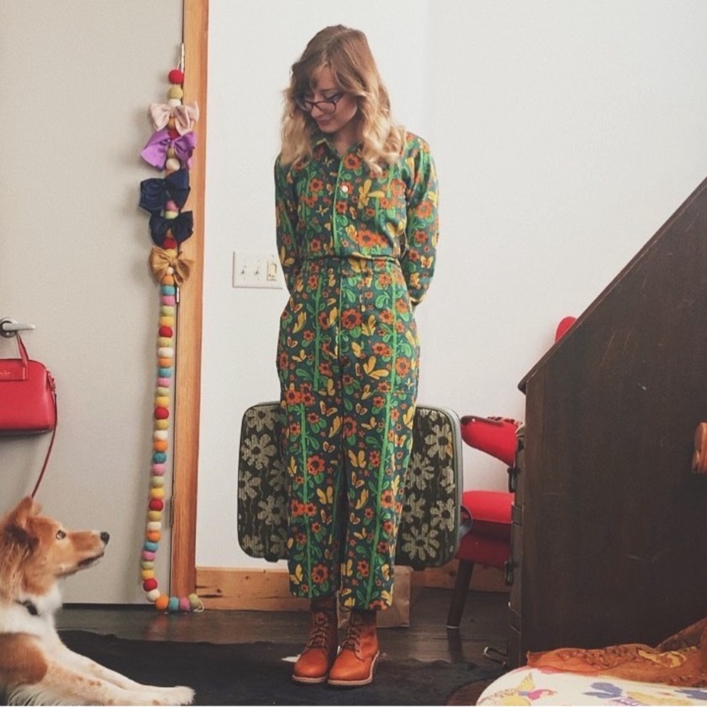 Big Bud Press butterfly jumpsuit XS
